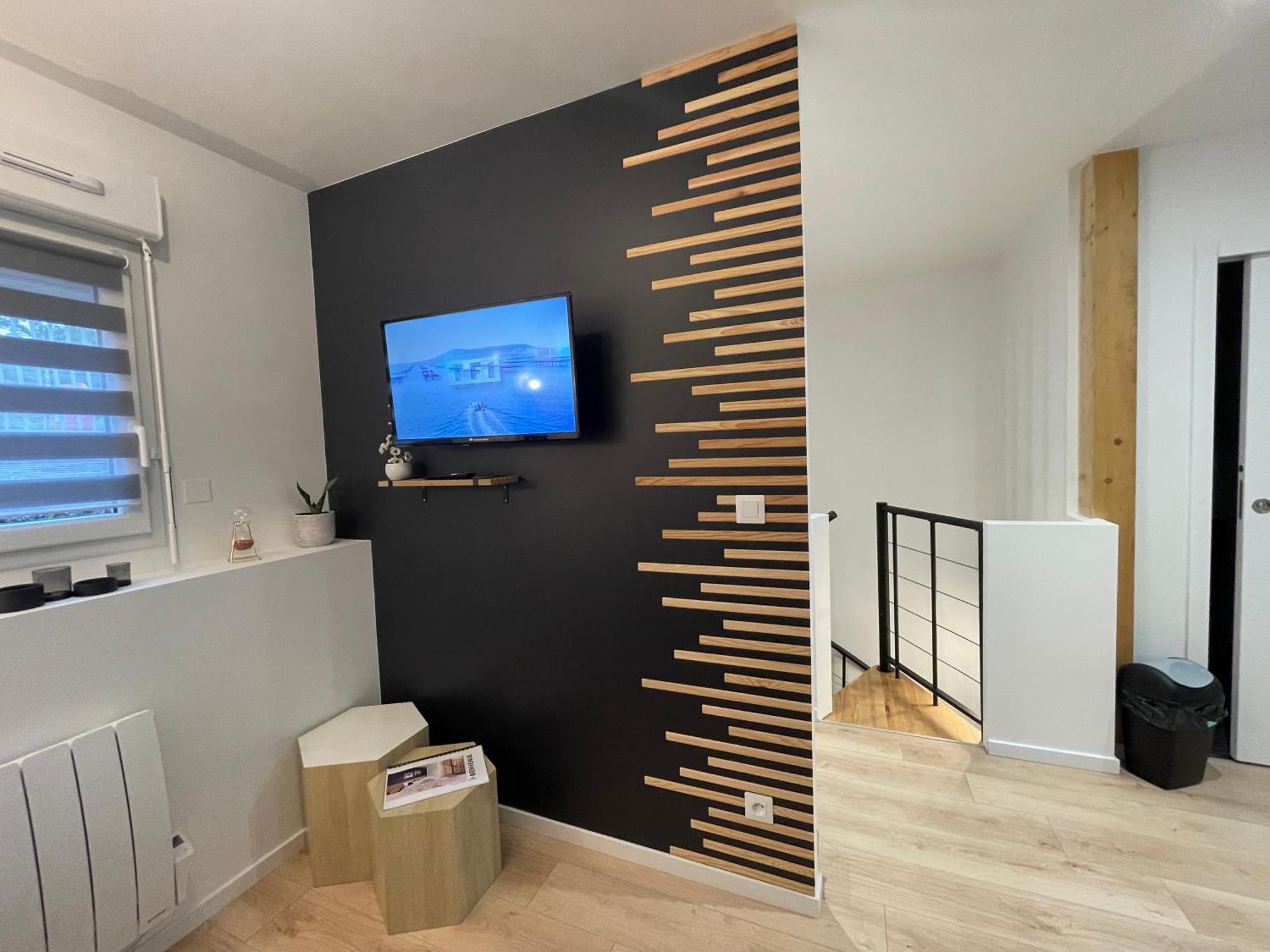 Tiny House Moderne, Avec Terrasse Apartment Change  Bagian luar foto